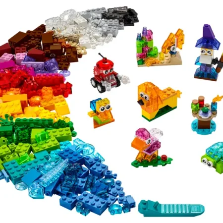 Juego de construccion Ladrillos creativos transparentes Lego Classic